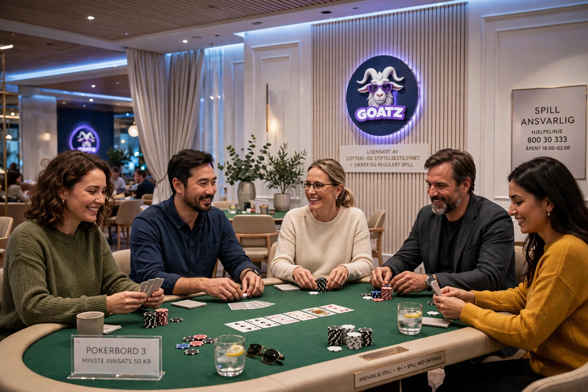 Pokerregler på GOATZ CASINO i Norge
