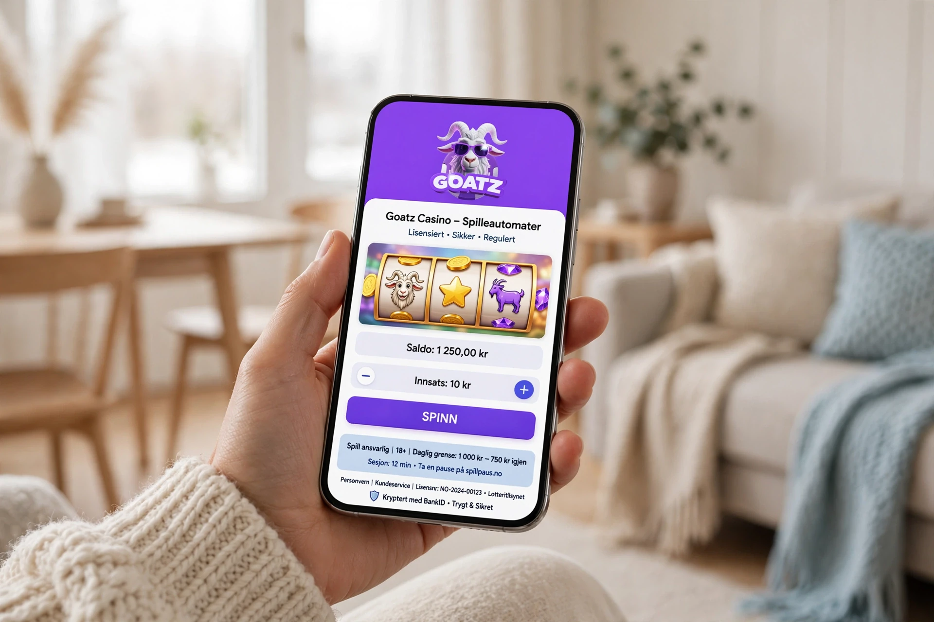 spilleautomater på mobil GOATZ CASINO