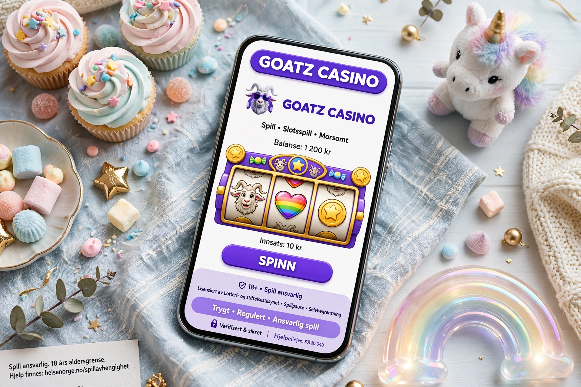 spilleautomater på iPhone GOATZ CASINO