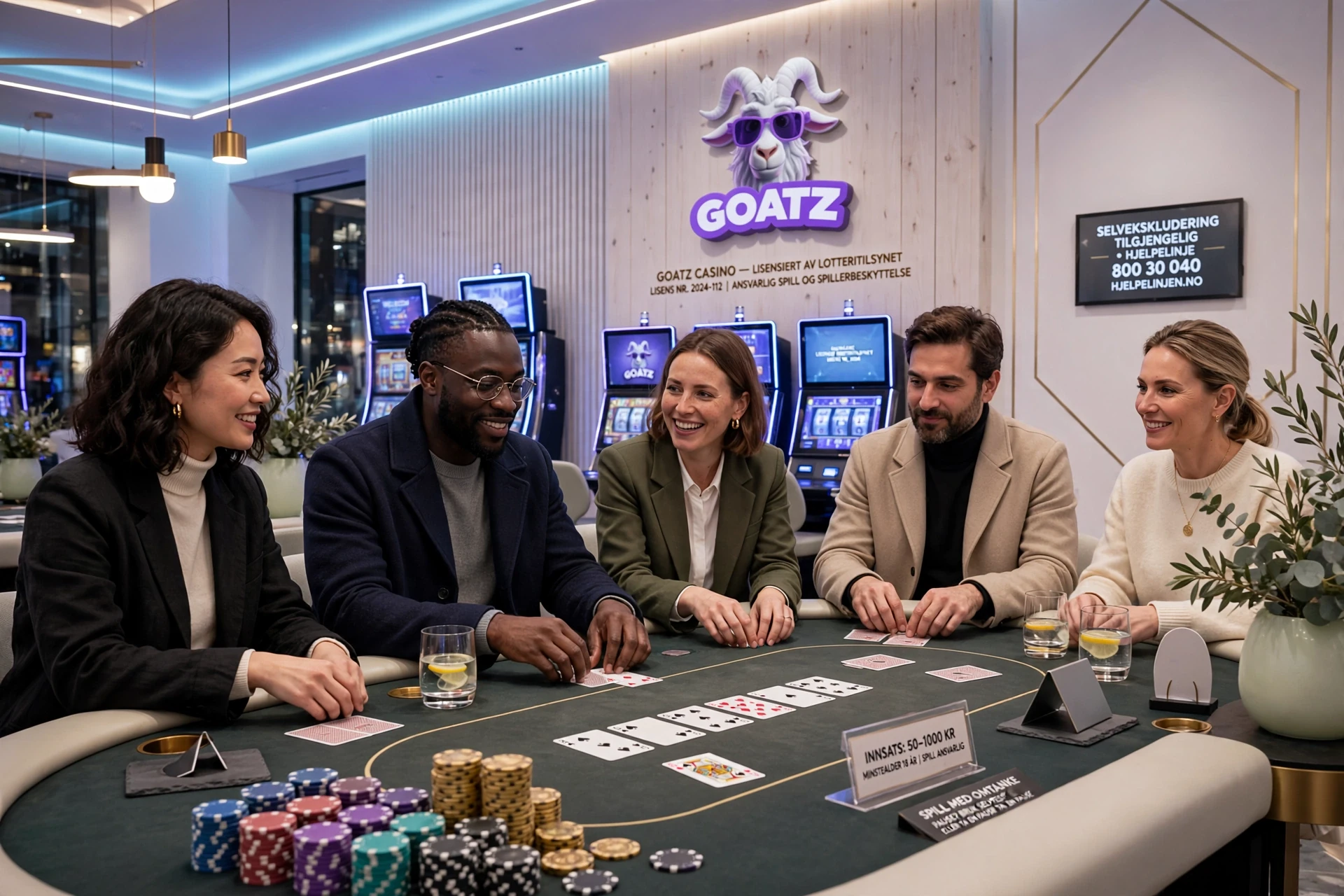Spillets grunnprinsipper GOATZ CASINO